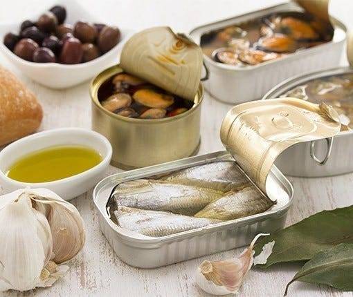 thon cuit en conserve