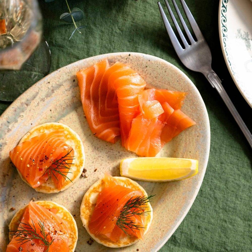 Saumon de Norvège tranché à la main 160g