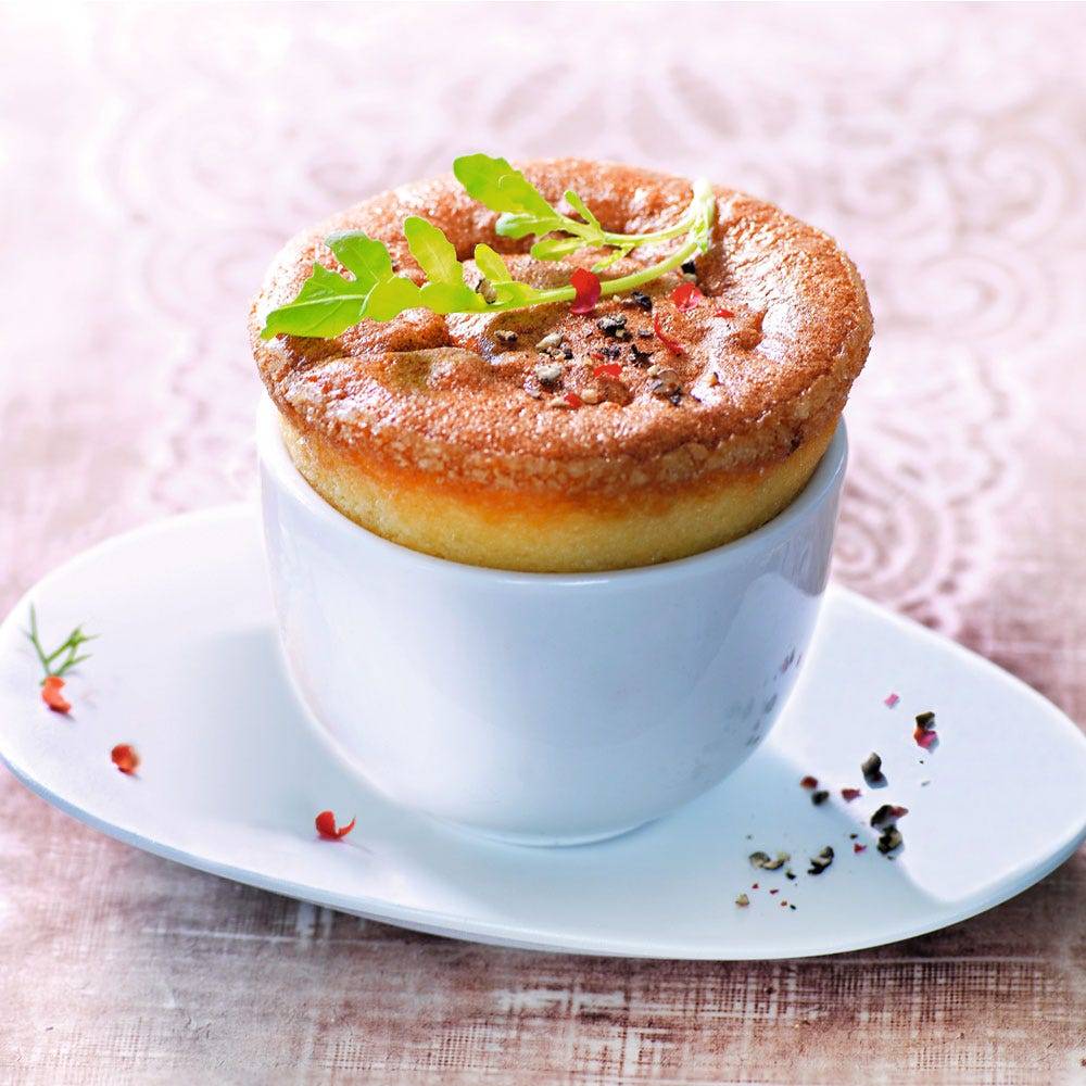 Soufflé de Saint-Jacques au vin des Côtes de Gascogne