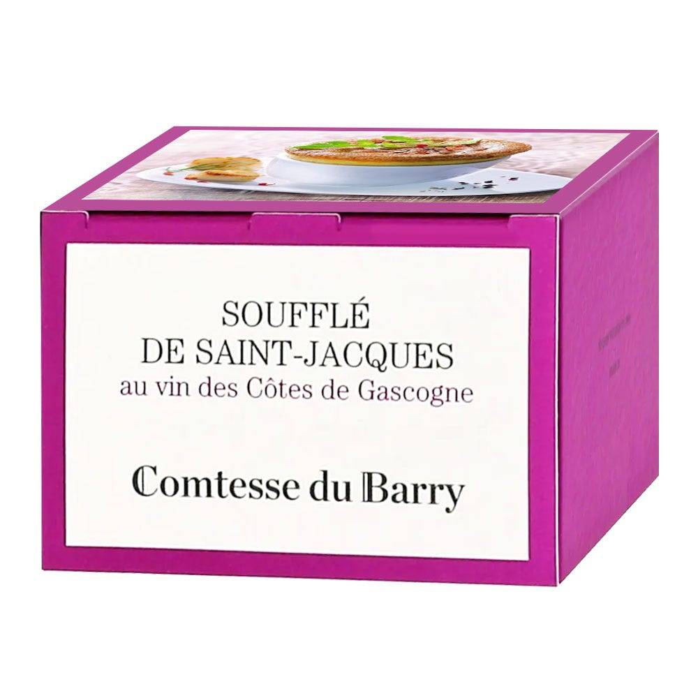 Soufflé de Saint-Jacques au vin des Côtes de Gascogne