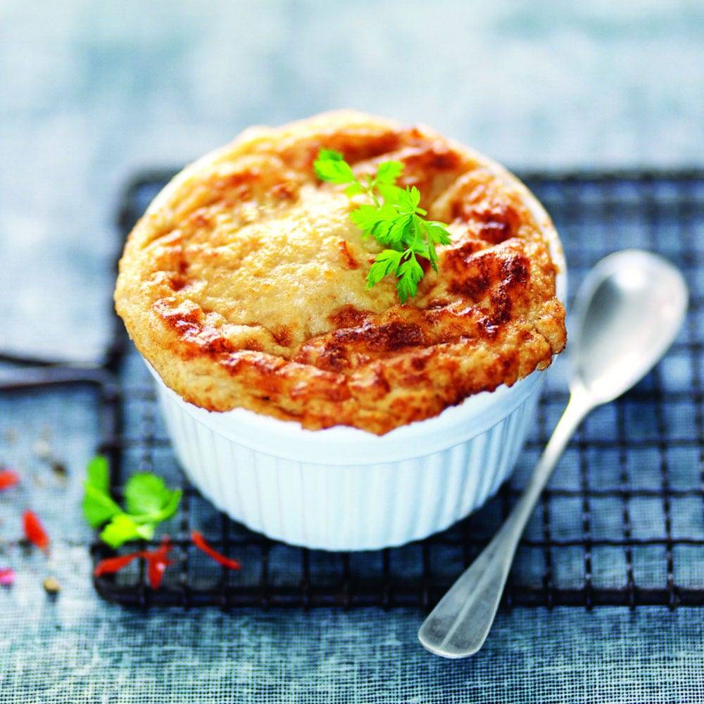 Soufflé de homard au Chablis