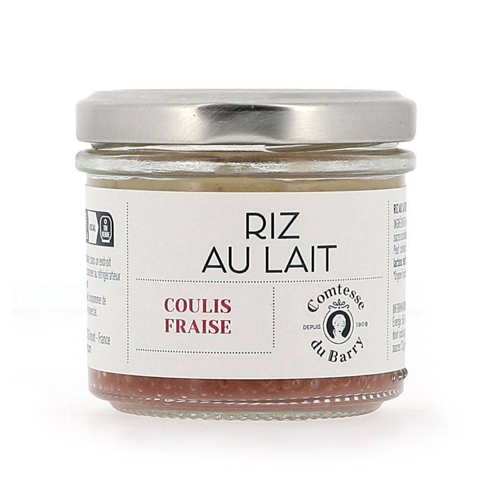 Riz au lait à la fraise