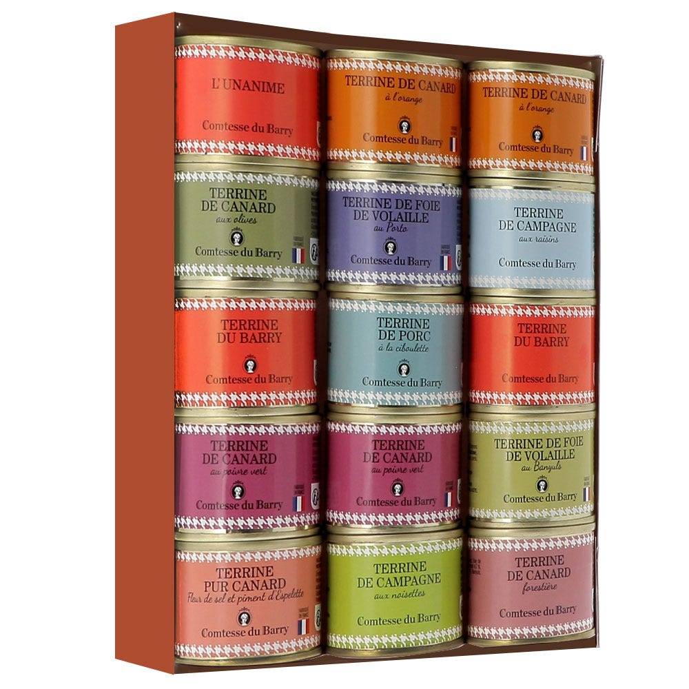 L'assortiment 15 Terrines