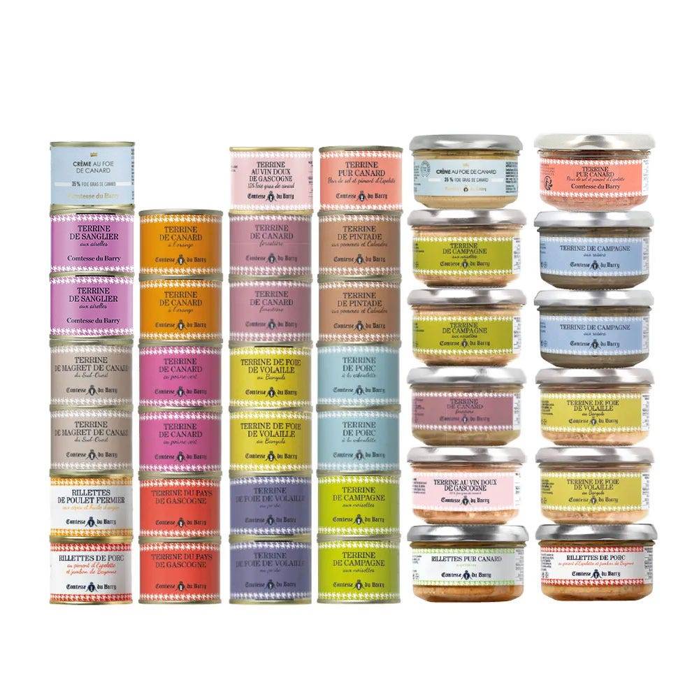 L'assortiment de saison 39 spécialités