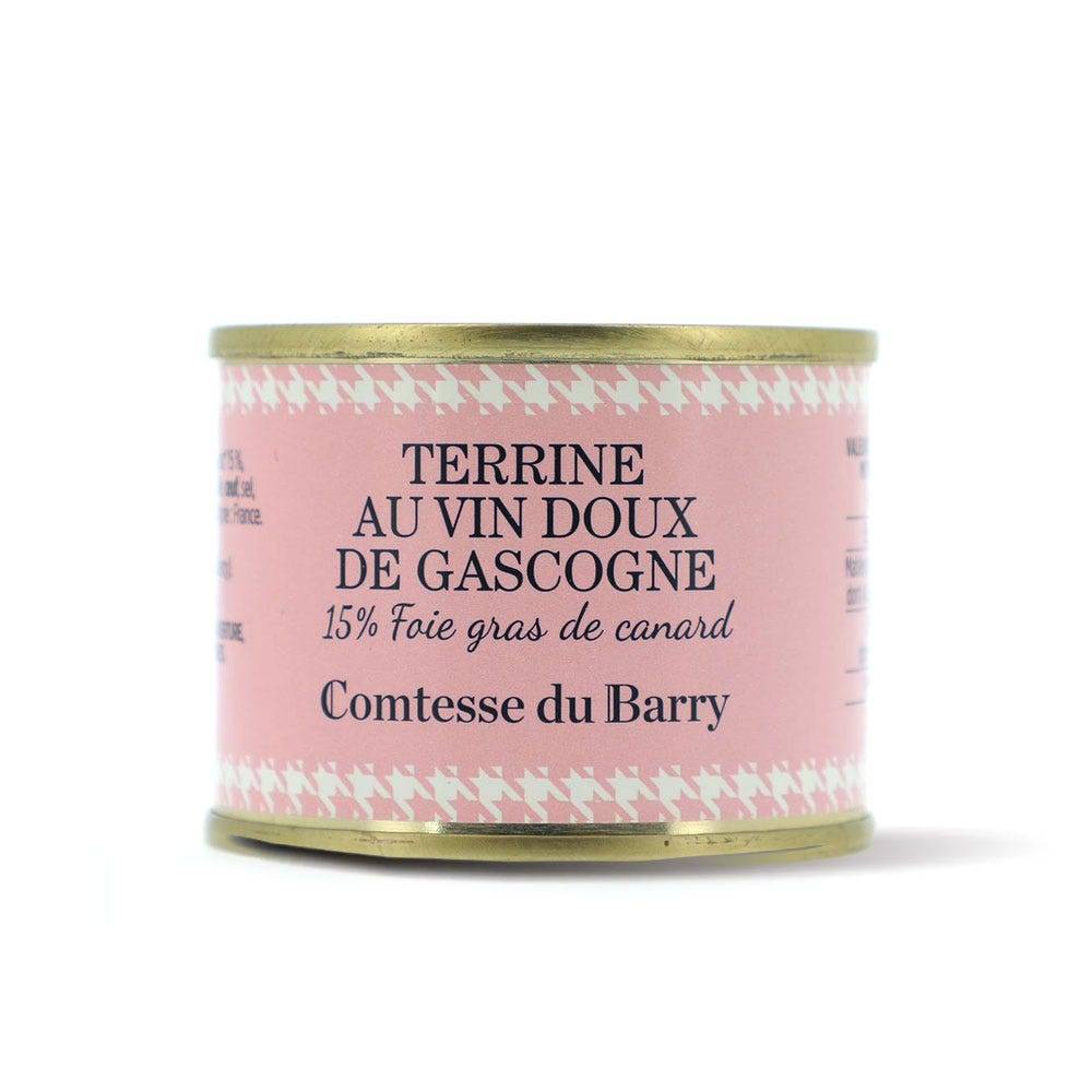 Terrine au vin blanc doux