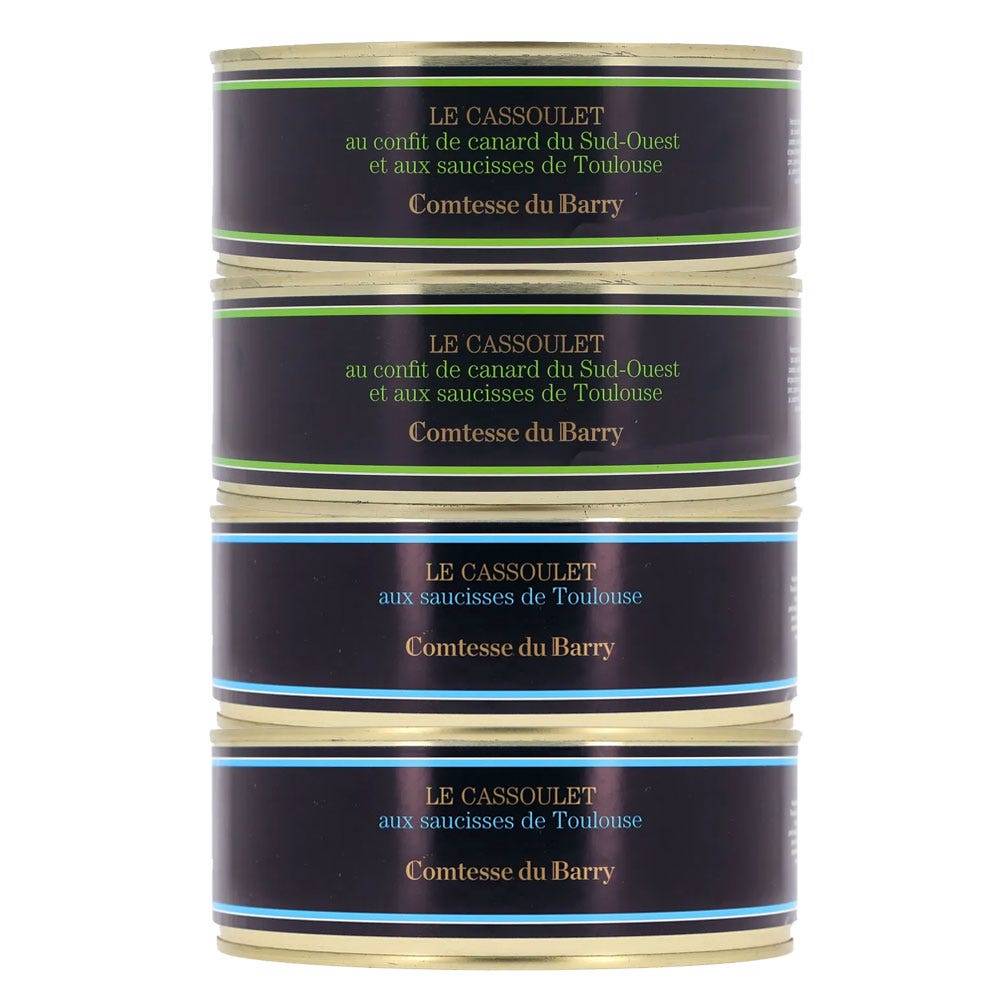 Set of 4 cassoulets